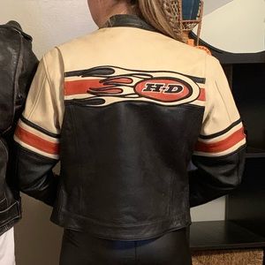Off-White Women’s Harley Davidson Biker Jacket